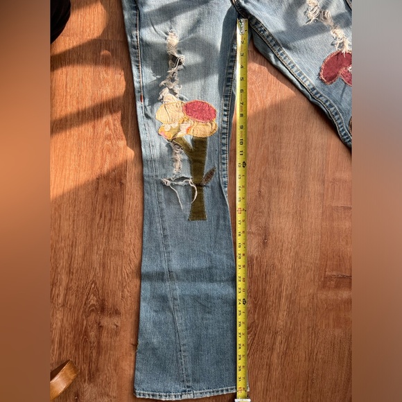 True Religion Y2K Ashbury Patchwork Jeans - Picture 12 of 13